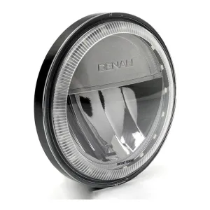 Denali M4 LED Passing Lamp Modules (PR) 4.5" Round - Black Chrome