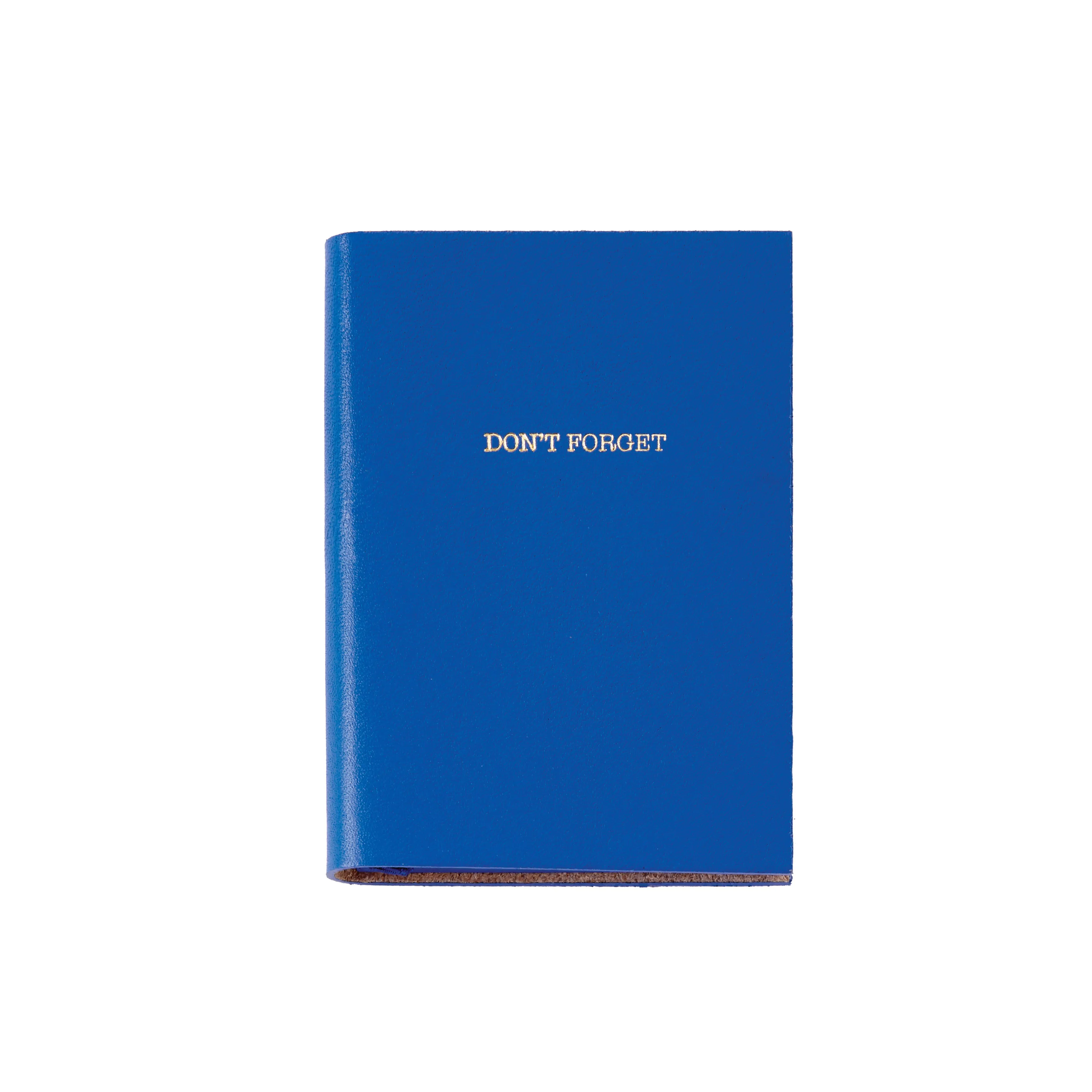 Don't Forget Mini Journal