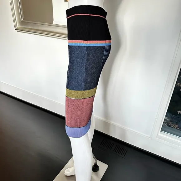 DVF knit stretch skirt