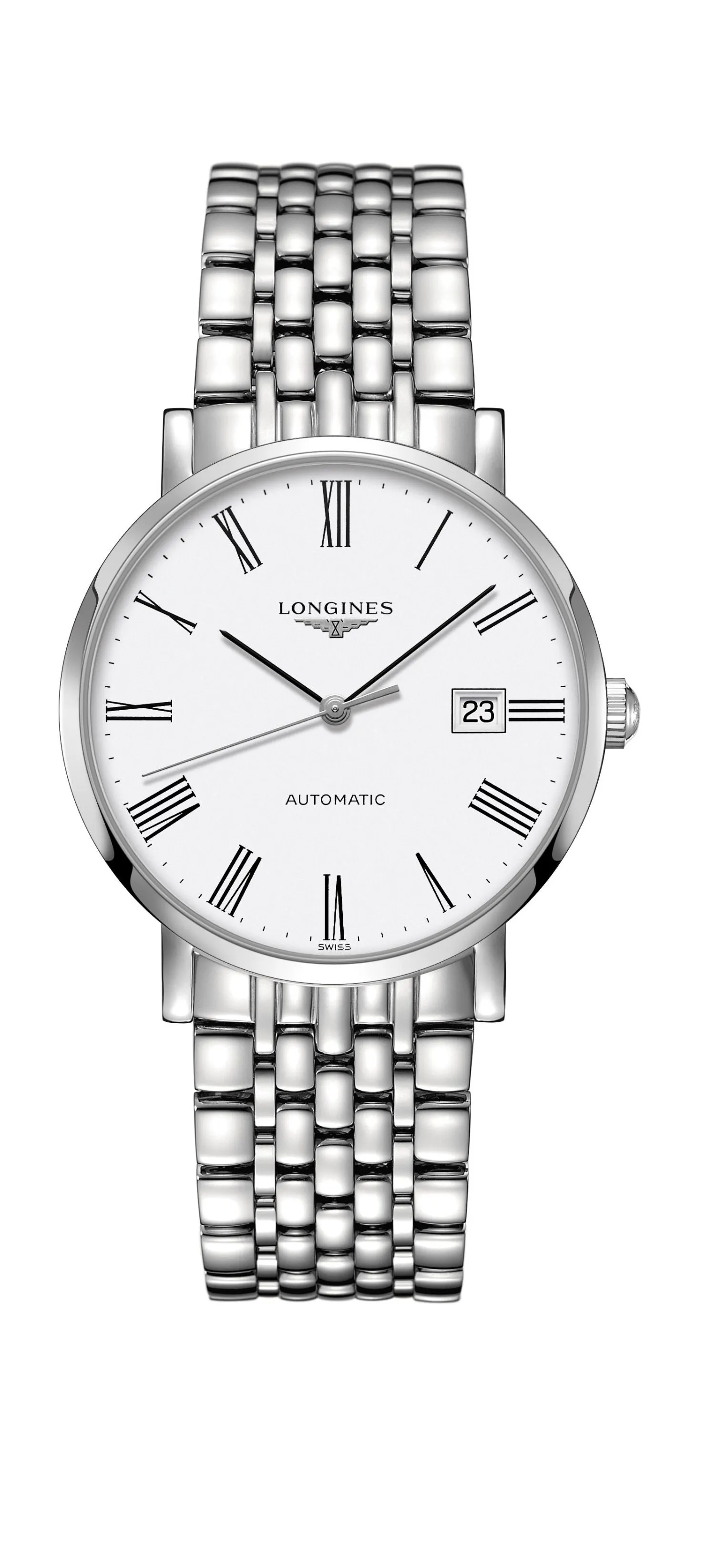 Elegant Automatic White 39mm