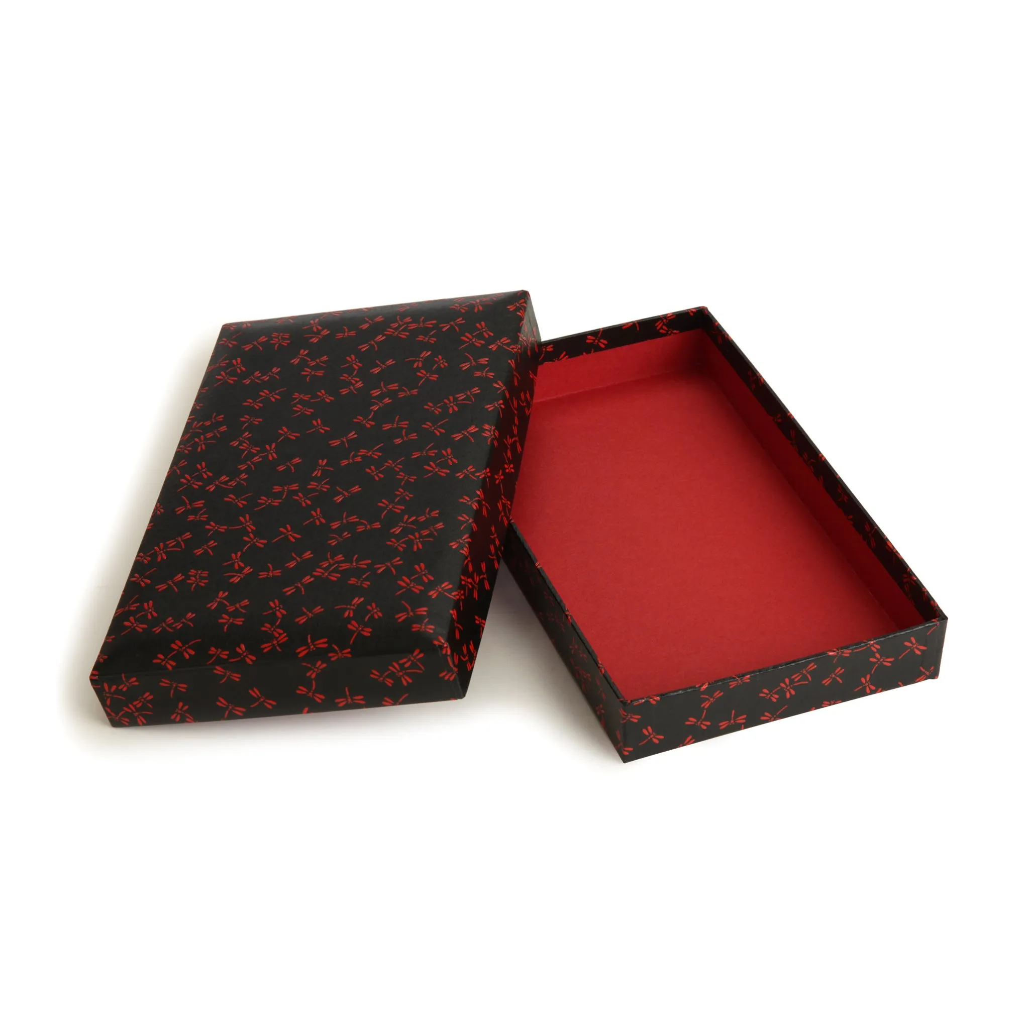 Elegant Box with Dragonfly Design