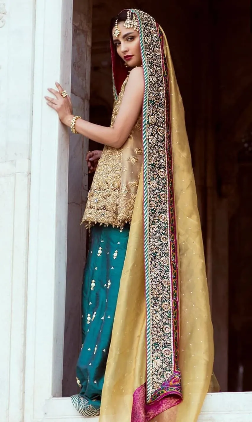 Elegant Bridal Punjabi Lehenga #B2024
