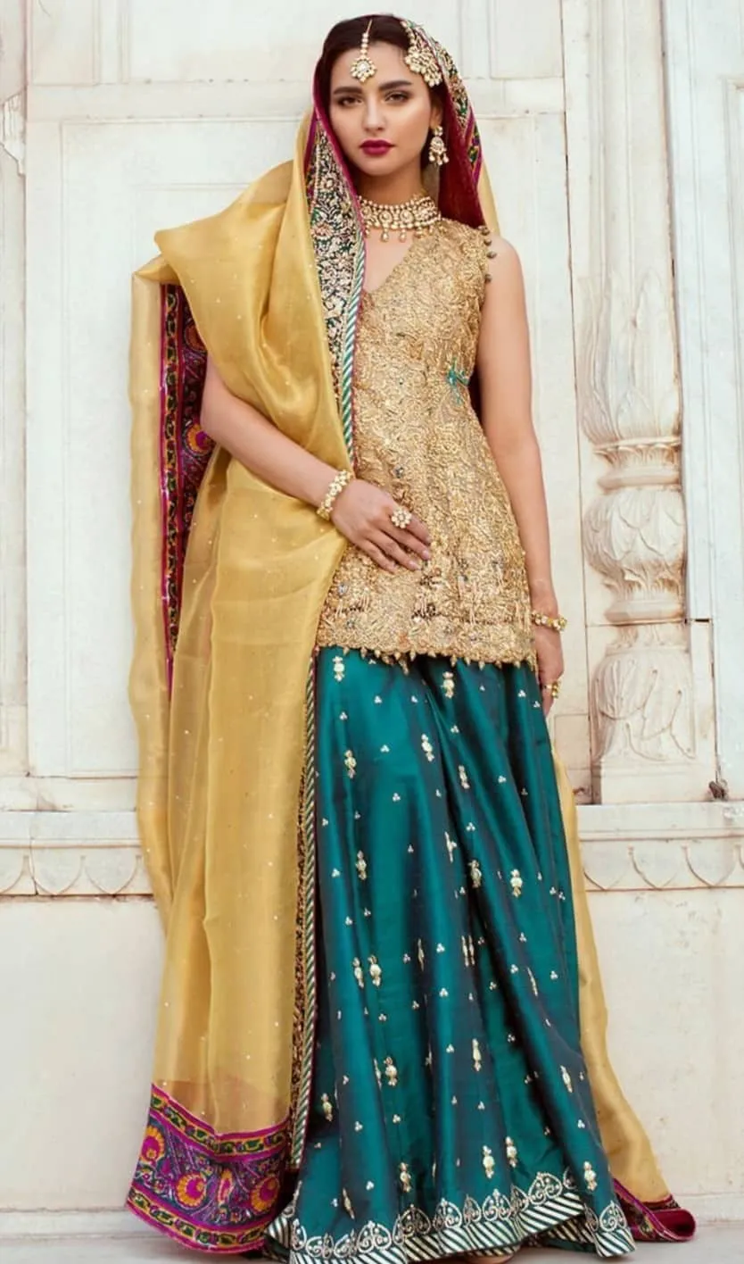 Elegant Bridal Punjabi Lehenga #B2024