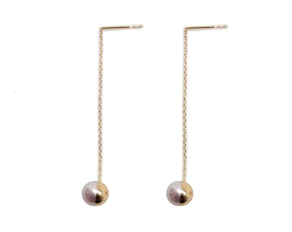 Elegant Chain Drop Earrings