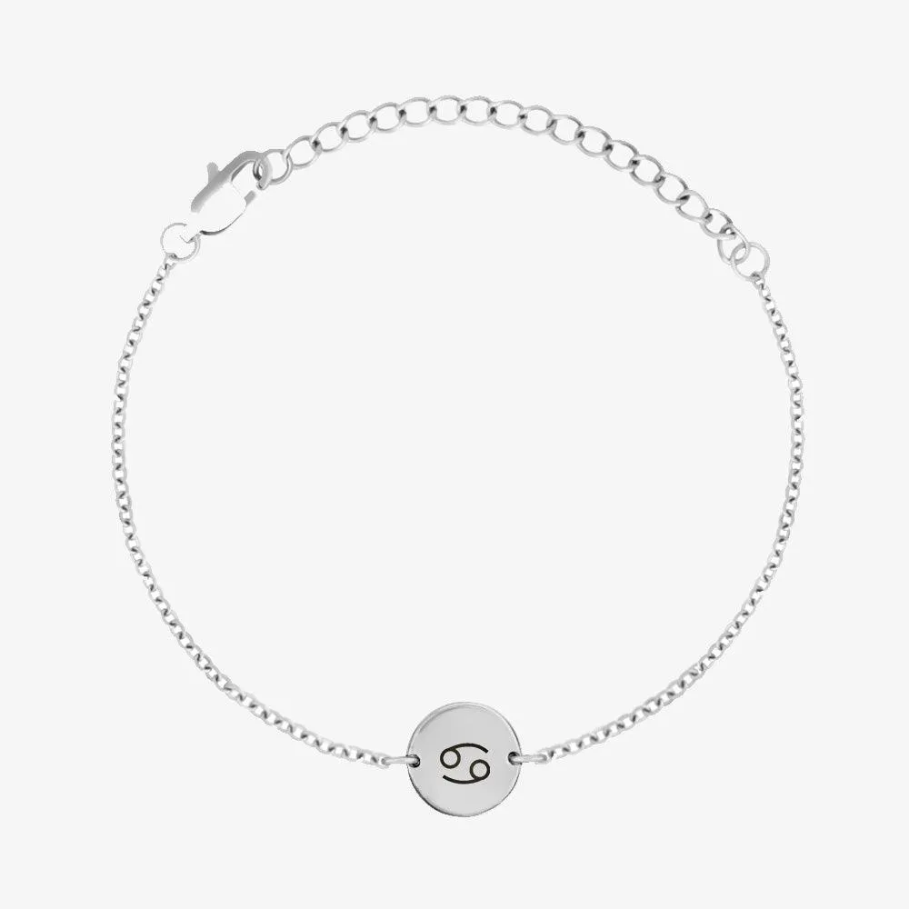 Elegant Zodiac Sign Coin Bracelet