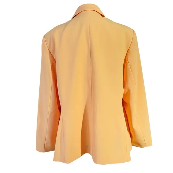Emily Women's Double-Breasted Yellow Blazer