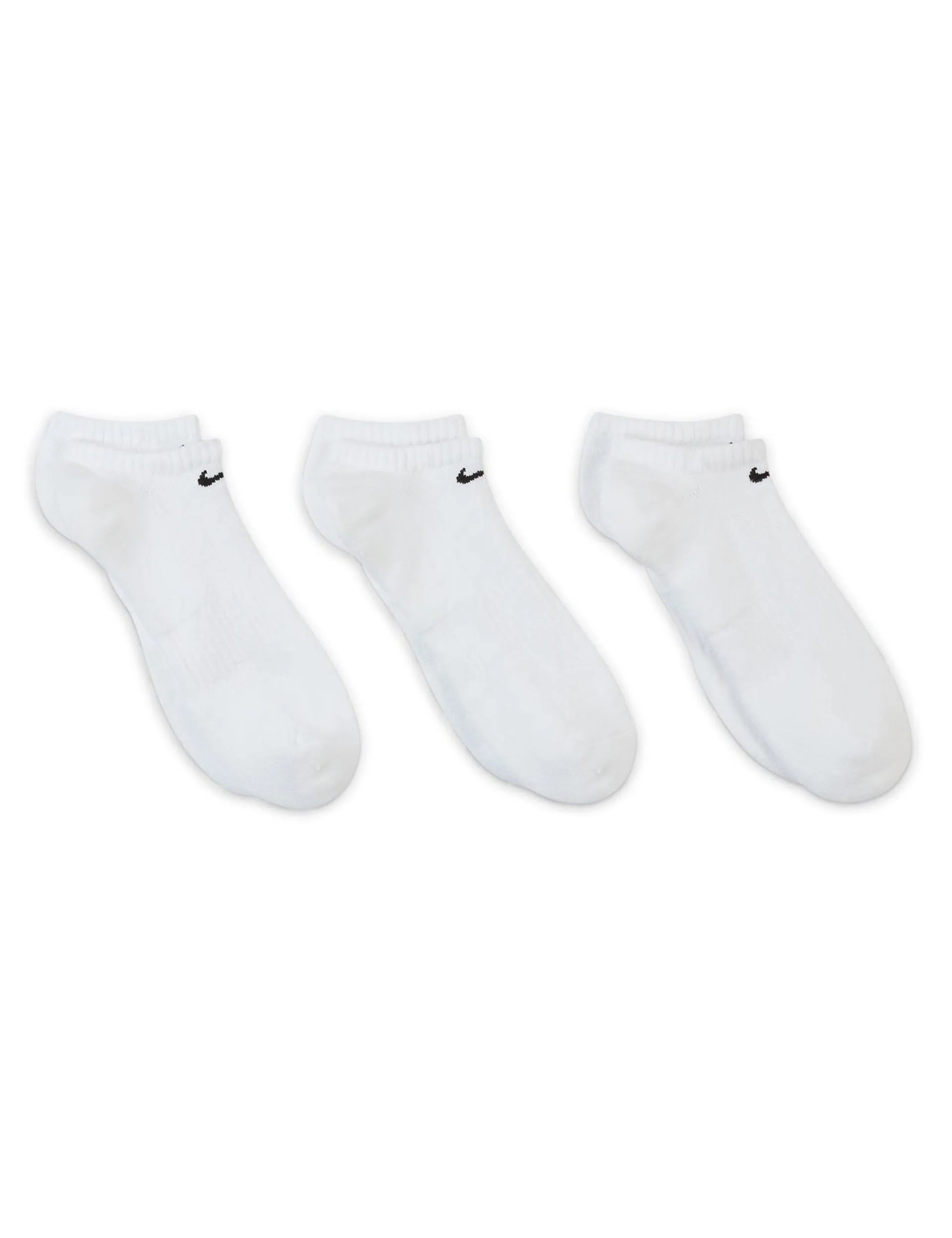 Everyday Cushioned Socks (3 pairs) - White/Black
