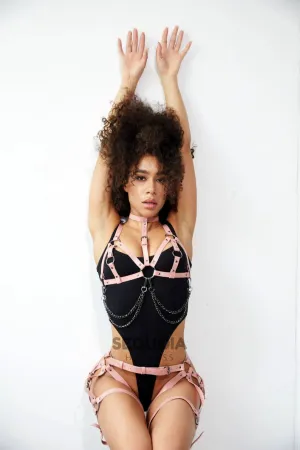 Fell Set Bra "Lilium" garters "Aronia"