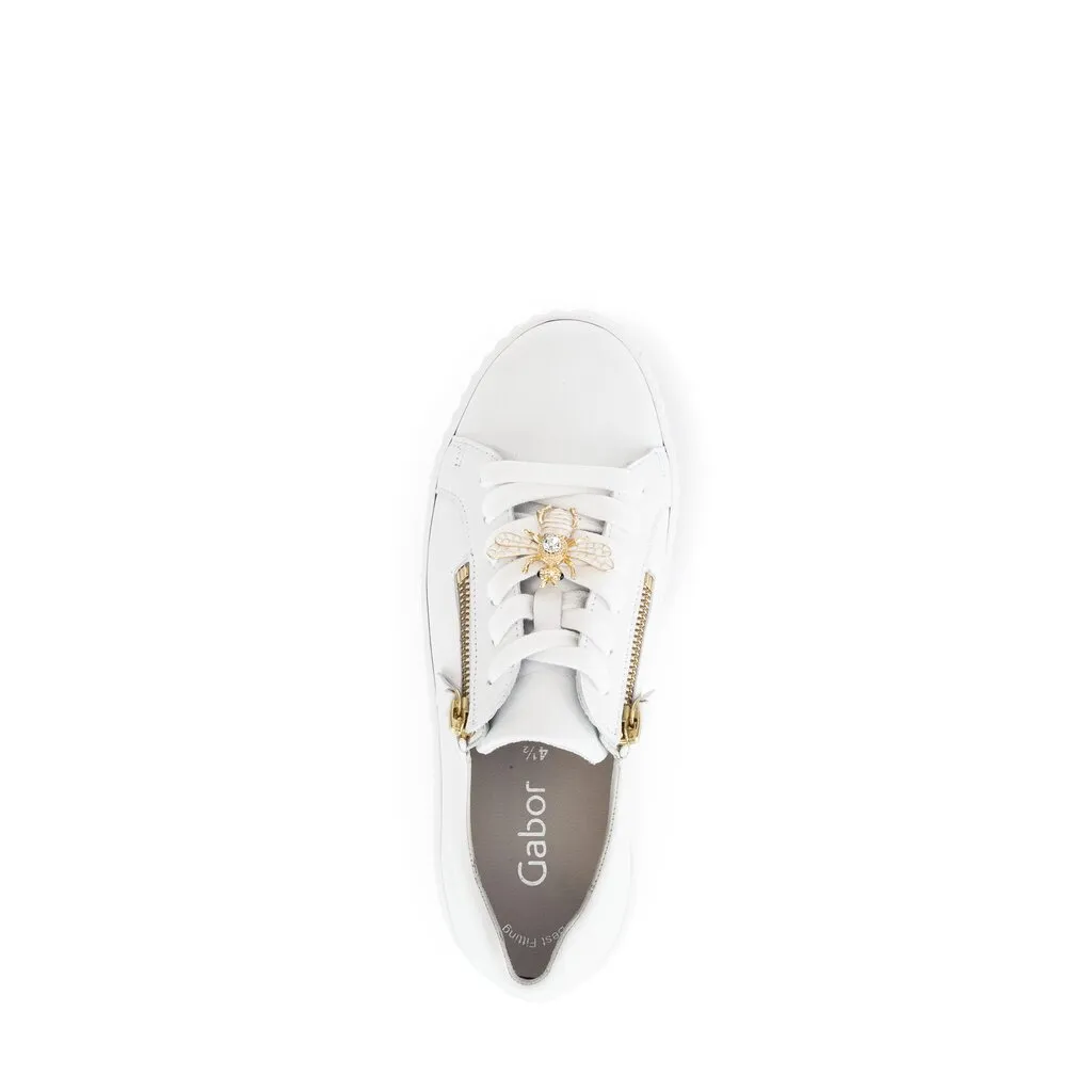 *FINAL SALE*43.201.21 - White Leather||*VENTE FINALE*43.201.21 - Cuir blanc