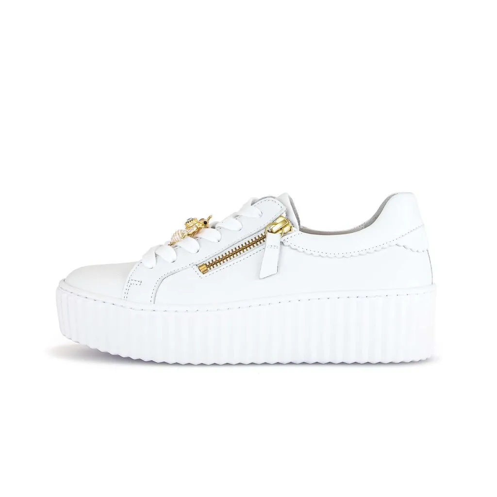 *FINAL SALE*43.201.21 - White Leather||*VENTE FINALE*43.201.21 - Cuir blanc