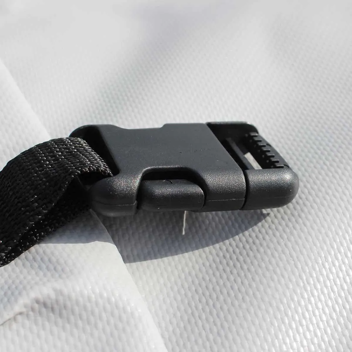 Finn Dinghy Cover - Boom Up - PVC Grey