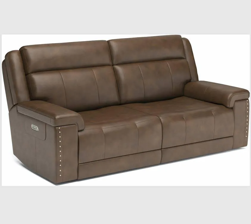 Flexsteel Yuma Power Recliner 3-Piece Ensemble In Caramel