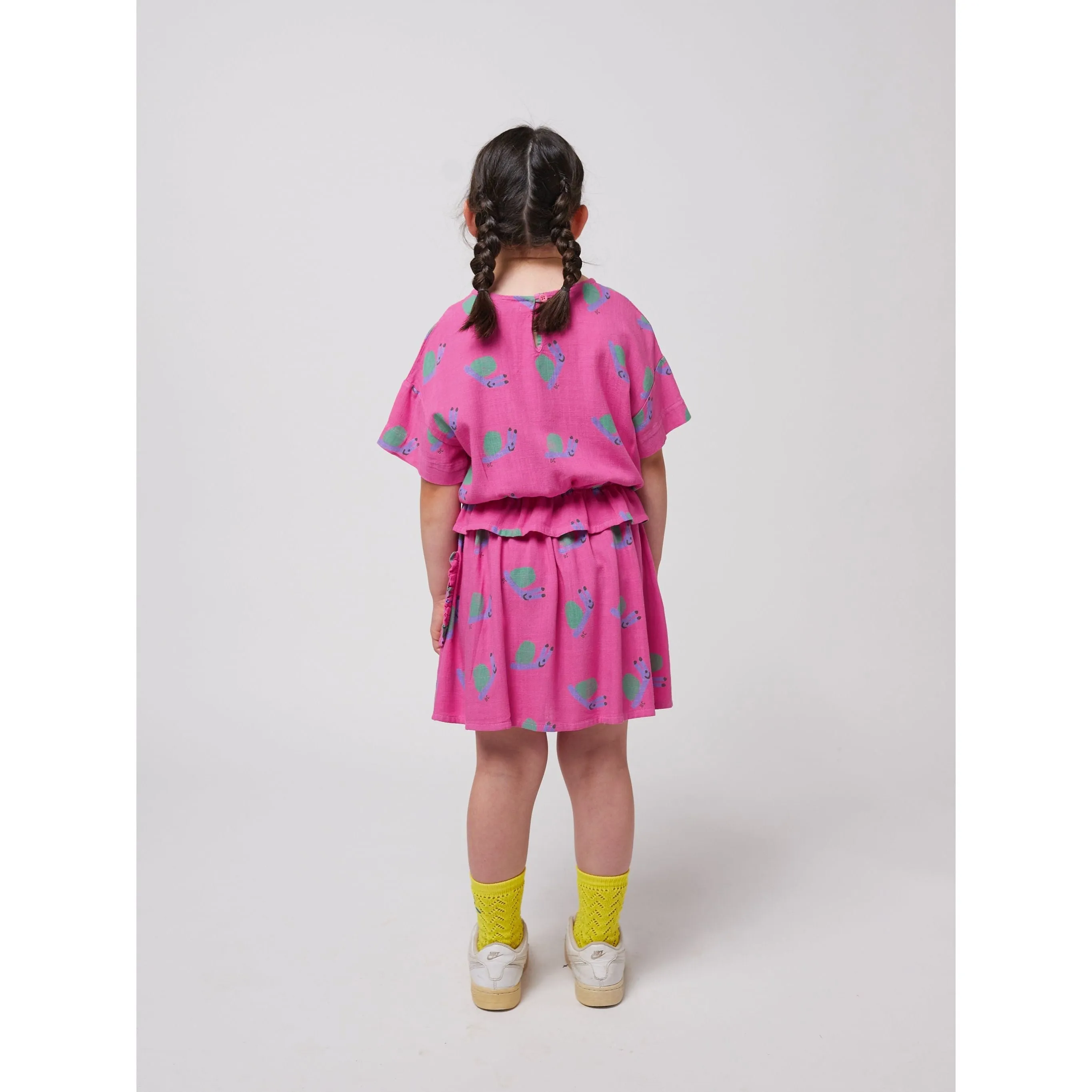 Funny Snail All Over Woven Blouse