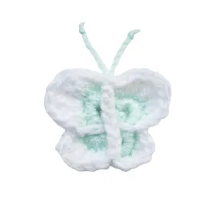 Green Butterfly Hair Clip Handmade