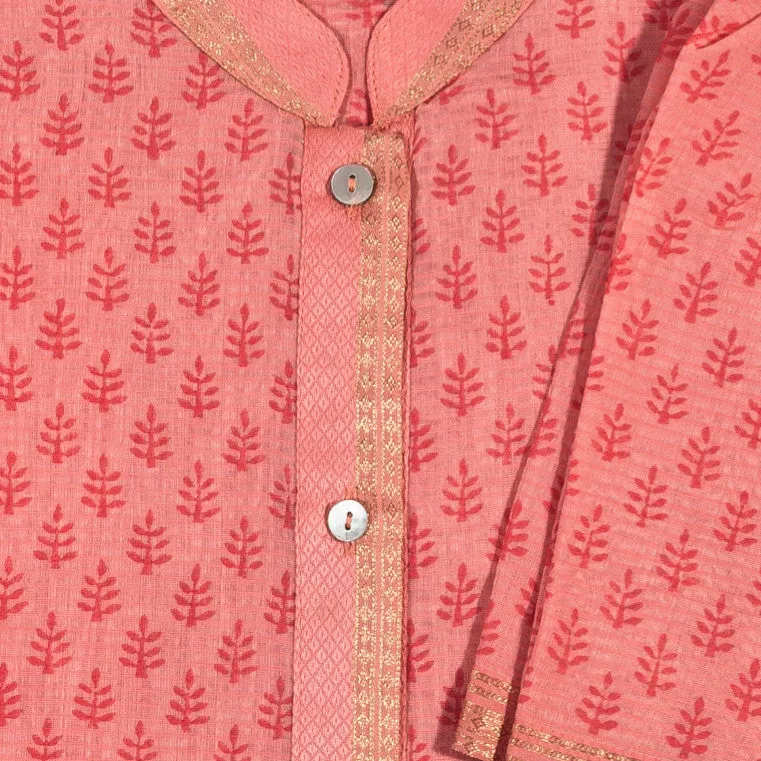 Hand Woven Silk & Cotton Short Pyjamas