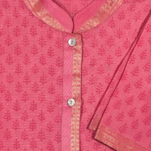 Hand Woven Silk & Cotton Short Pyjamas