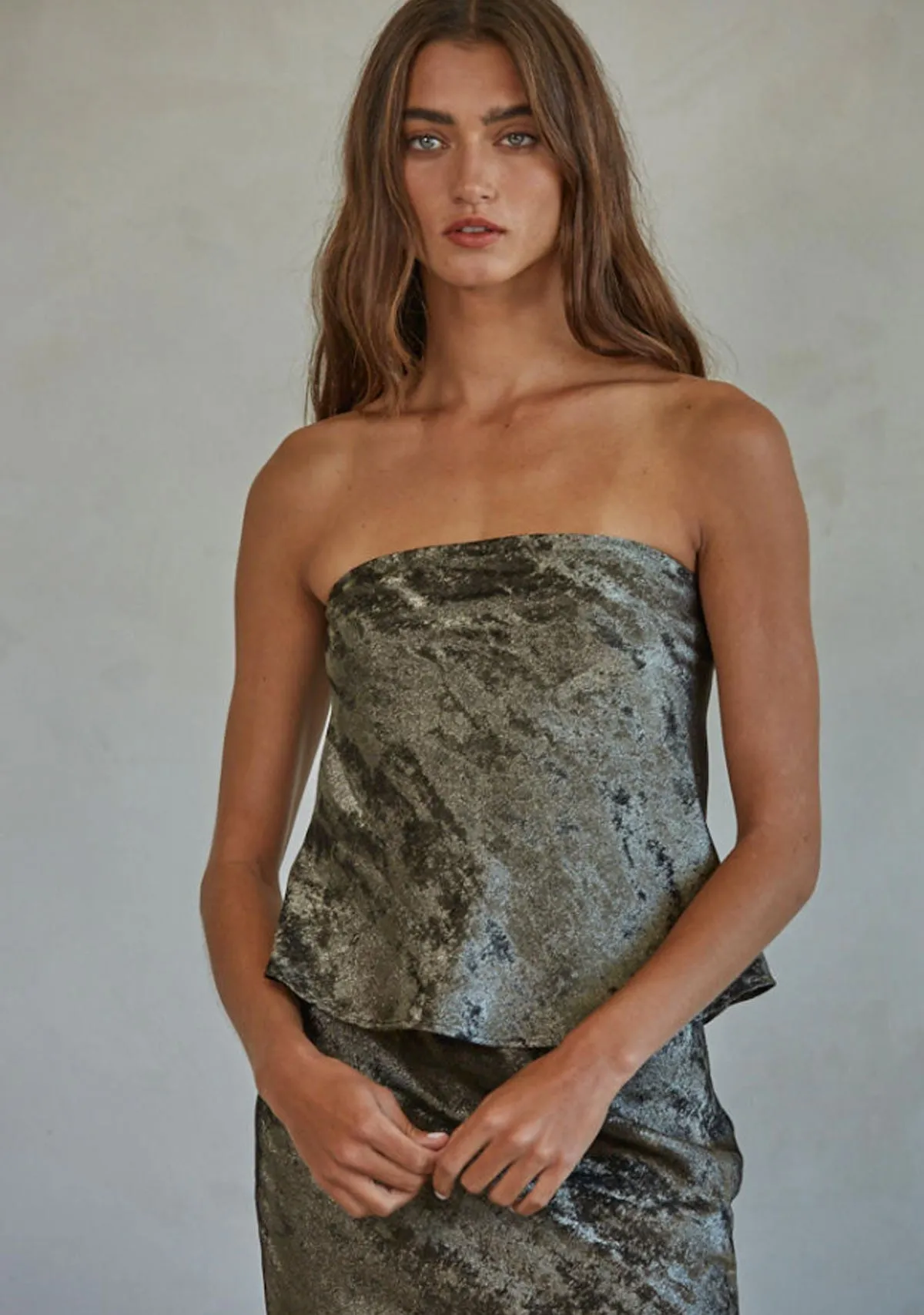 Holly Strapless Top