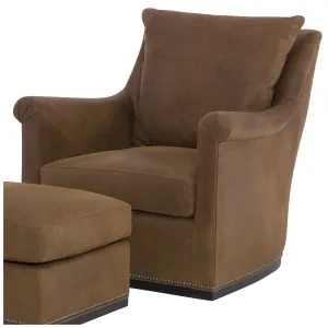 Houston Leather Swivel Chair