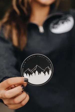 How Great Thou Art Sticker
