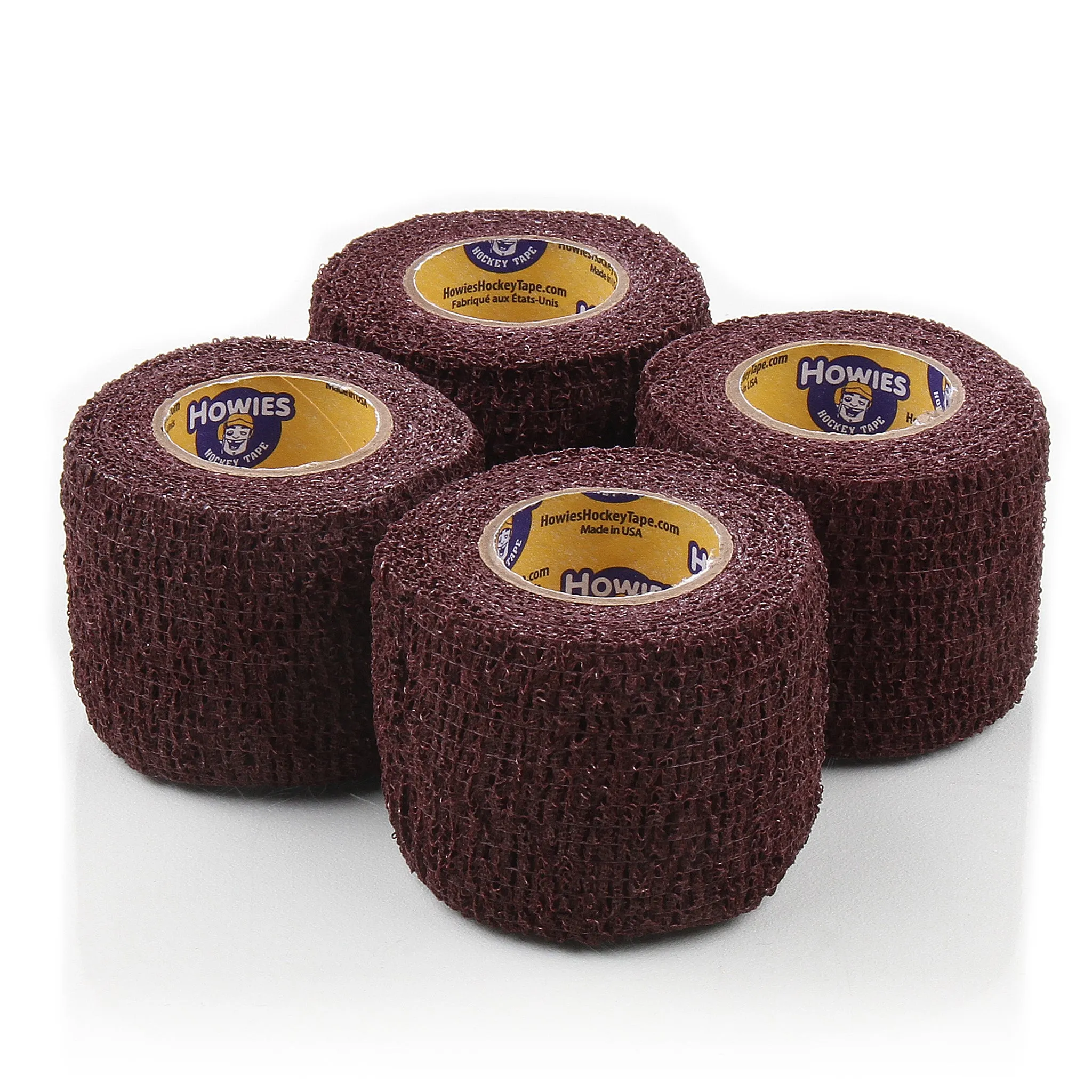 Howies Maroon Stretchy Grip Hockey Tape