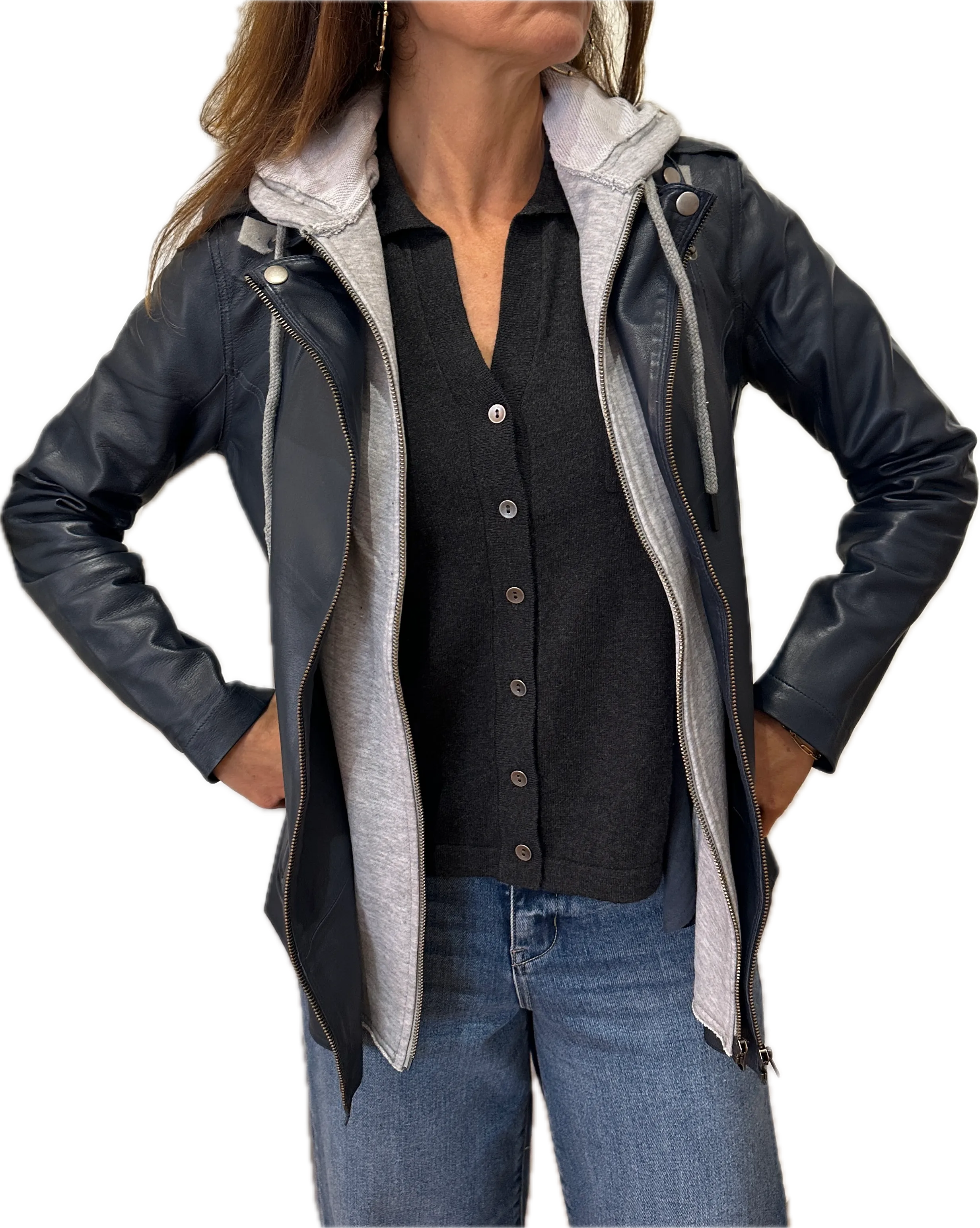 Jakett Maxi Burnished Leather