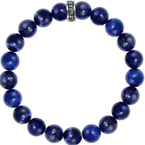 King Baby Lapis Lazuli Stretchy Beaded Bracelet