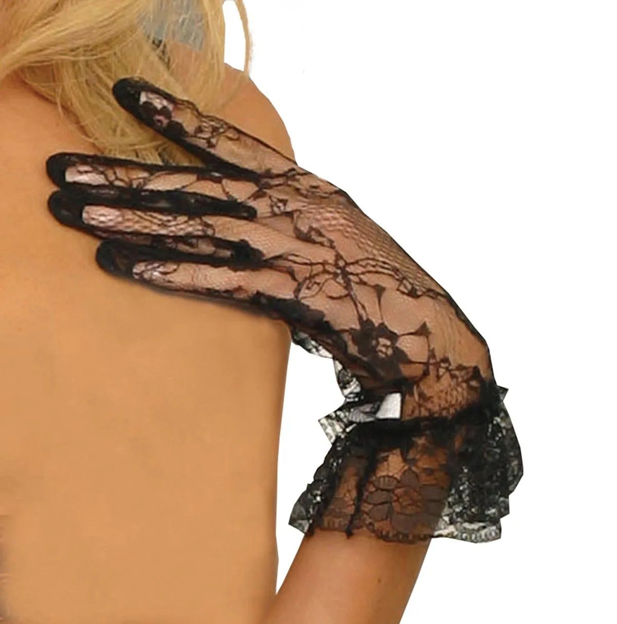 Lace Wrist Gloves