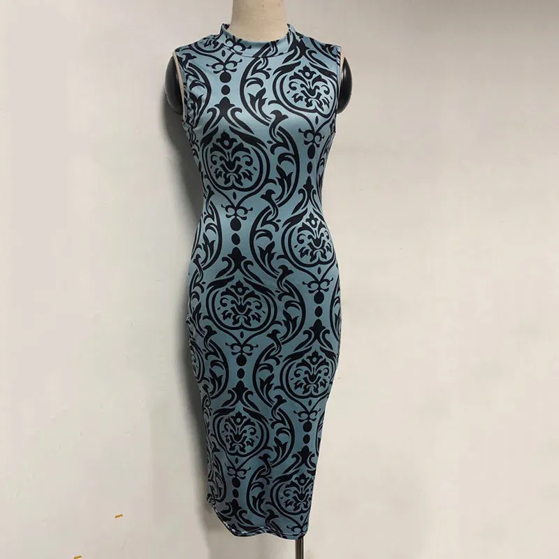 Lauren London Couture Elegant Vintage Bodycon Dress
