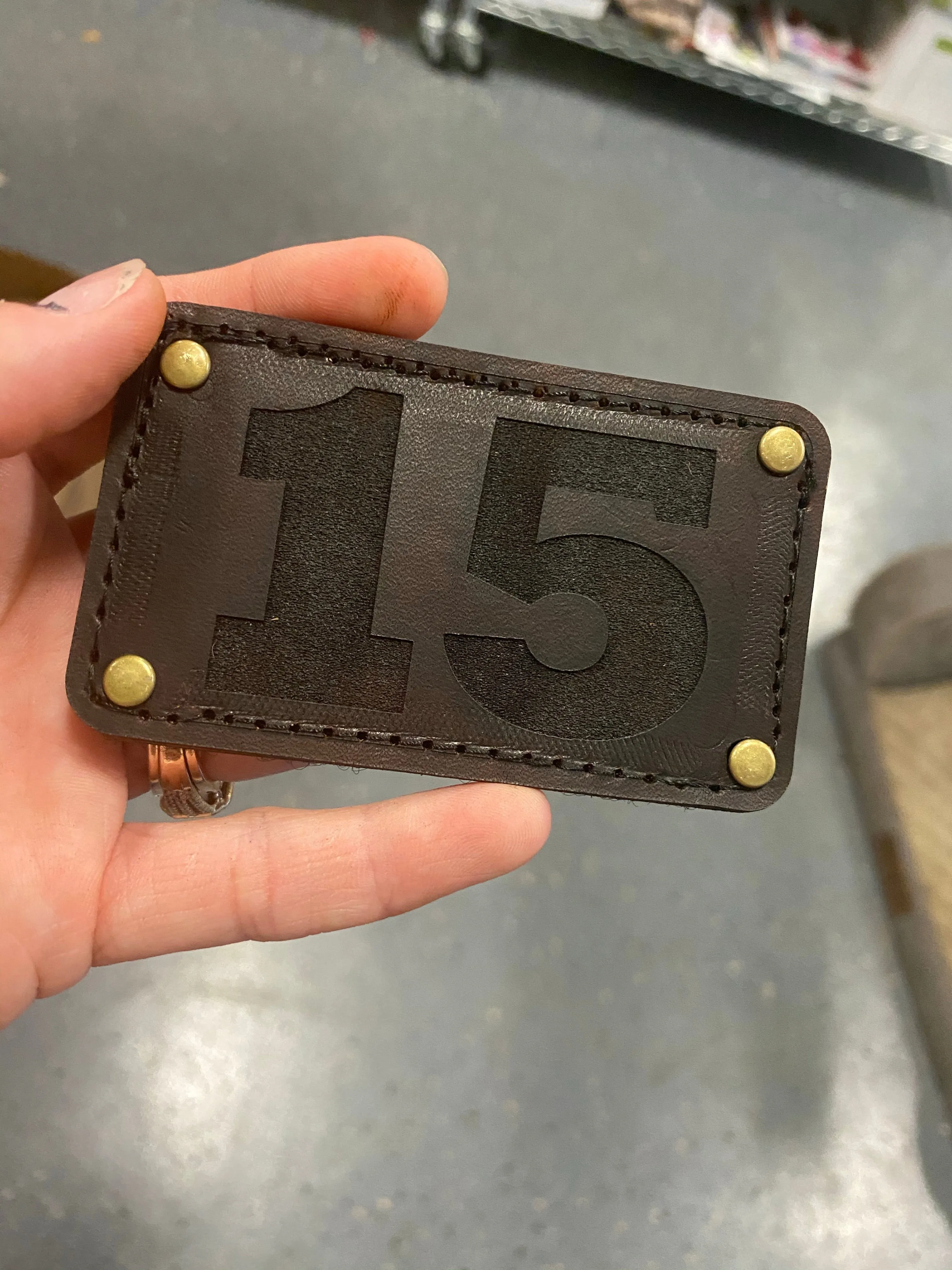 Leather passport