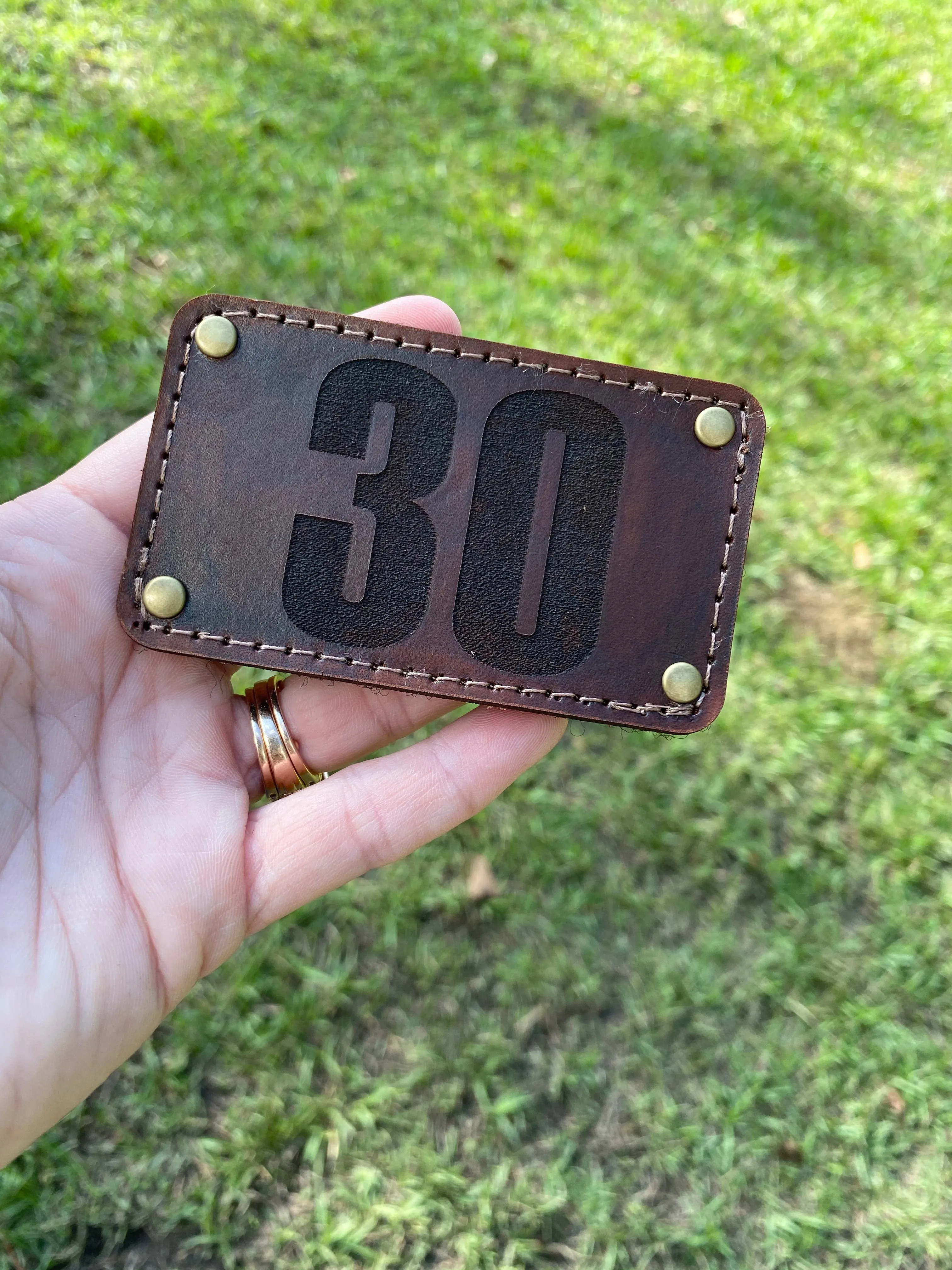 Leather passport