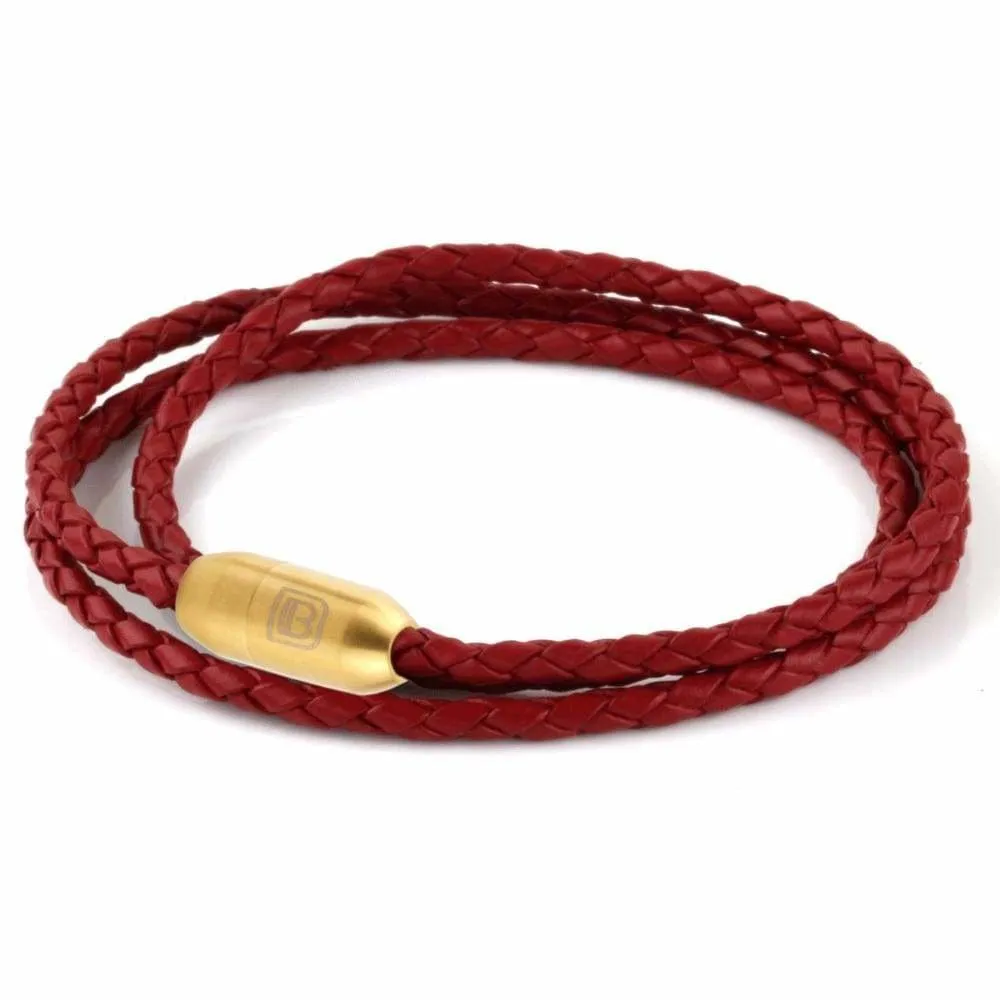 Leather Triple Wrap