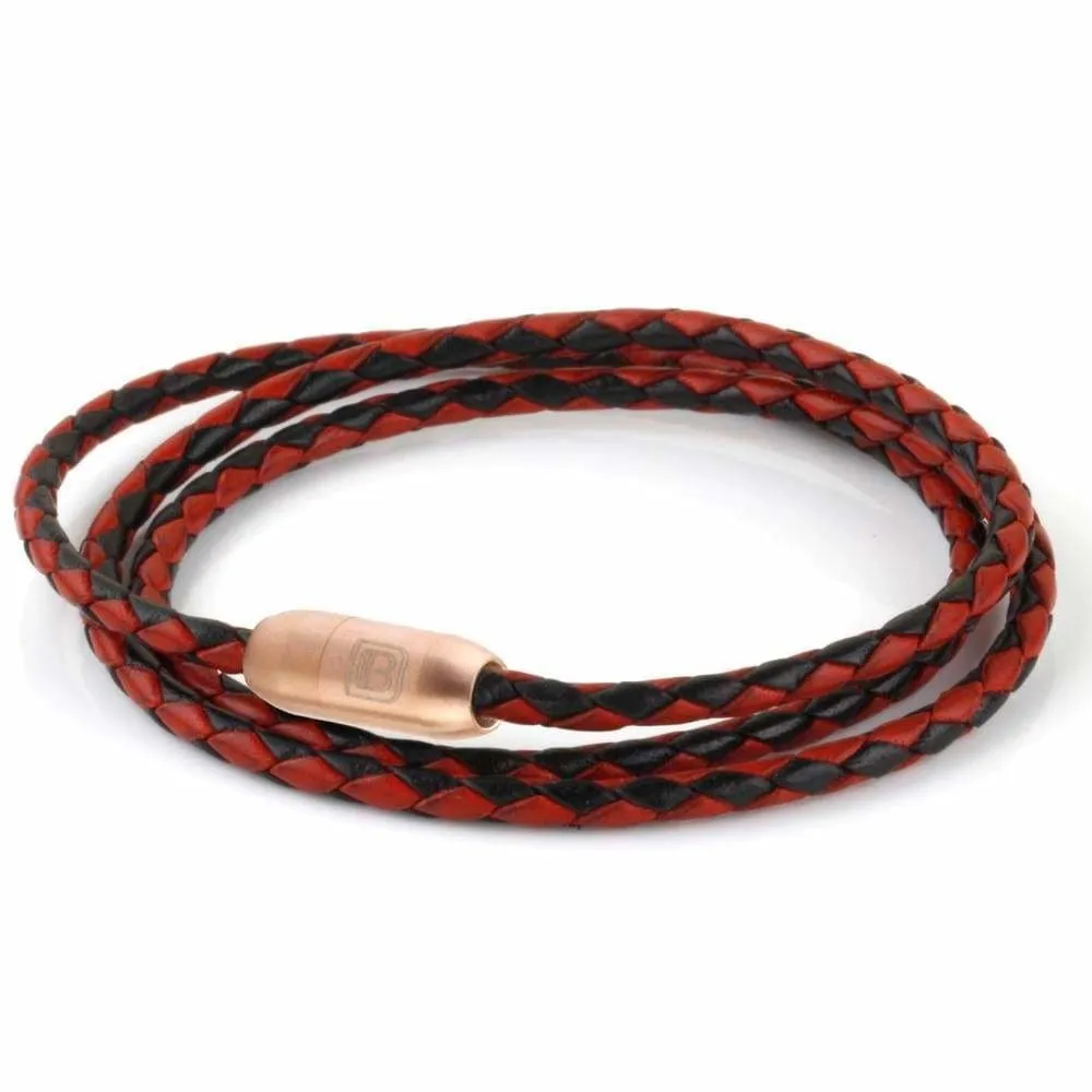 Leather Triple Wrap