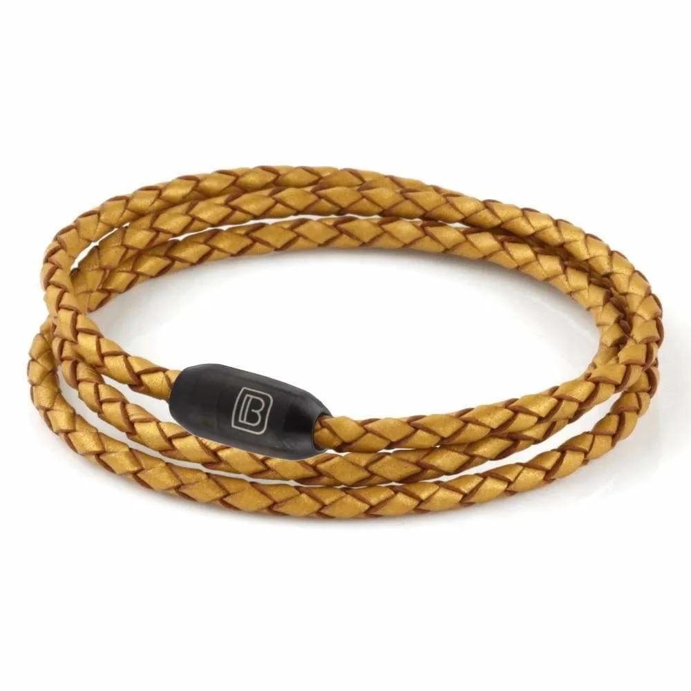 Leather Triple Wrap
