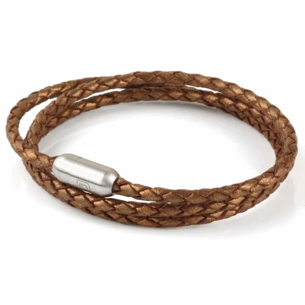 Leather Triple Wrap