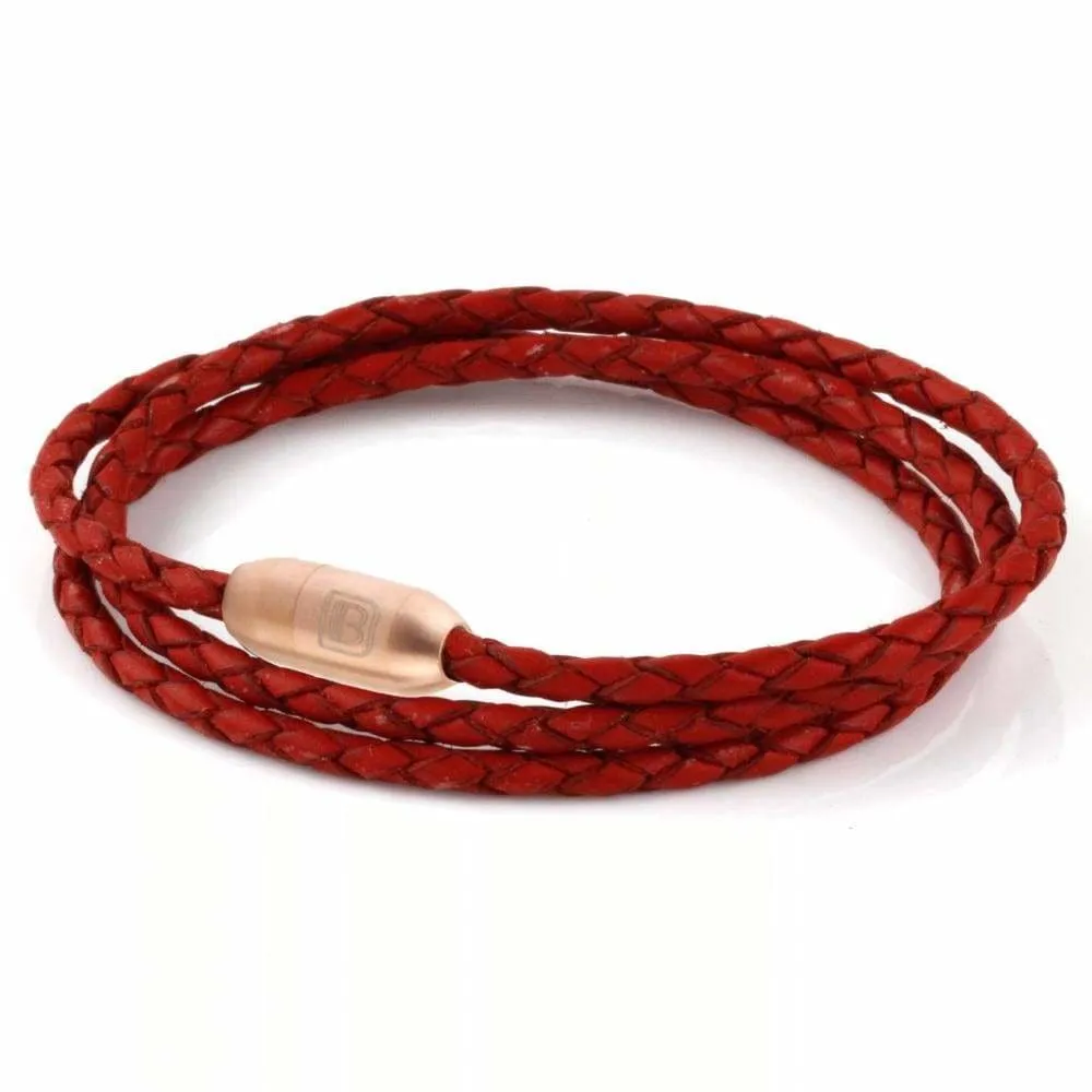 Leather Triple Wrap