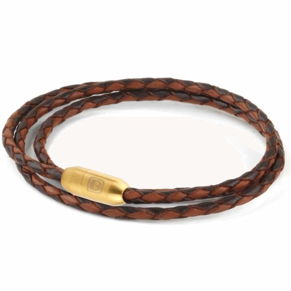 Leather Triple Wrap