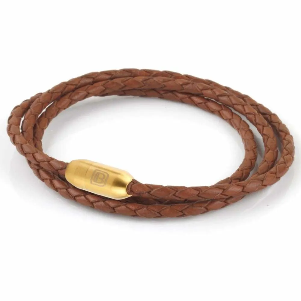 Leather Triple Wrap