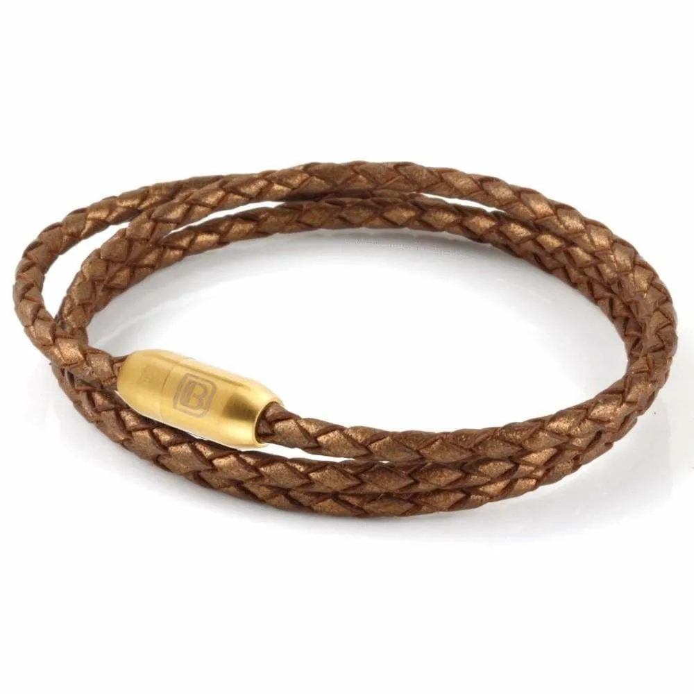 Leather Triple Wrap