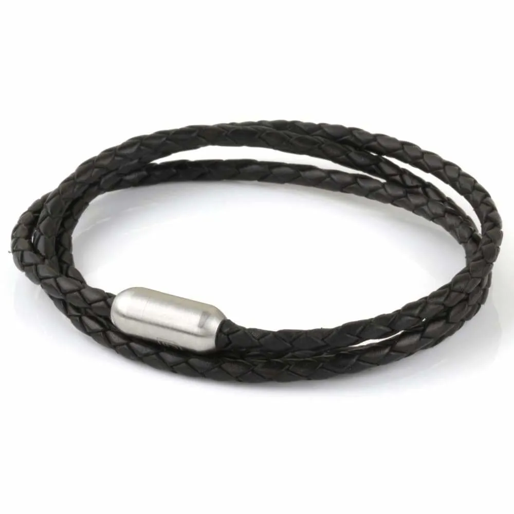 Leather Triple Wrap
