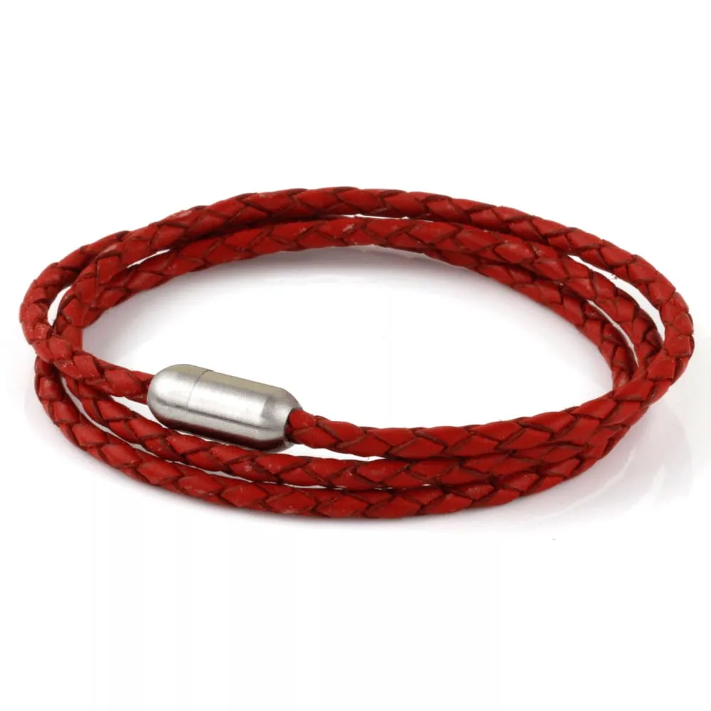 Leather Triple Wrap