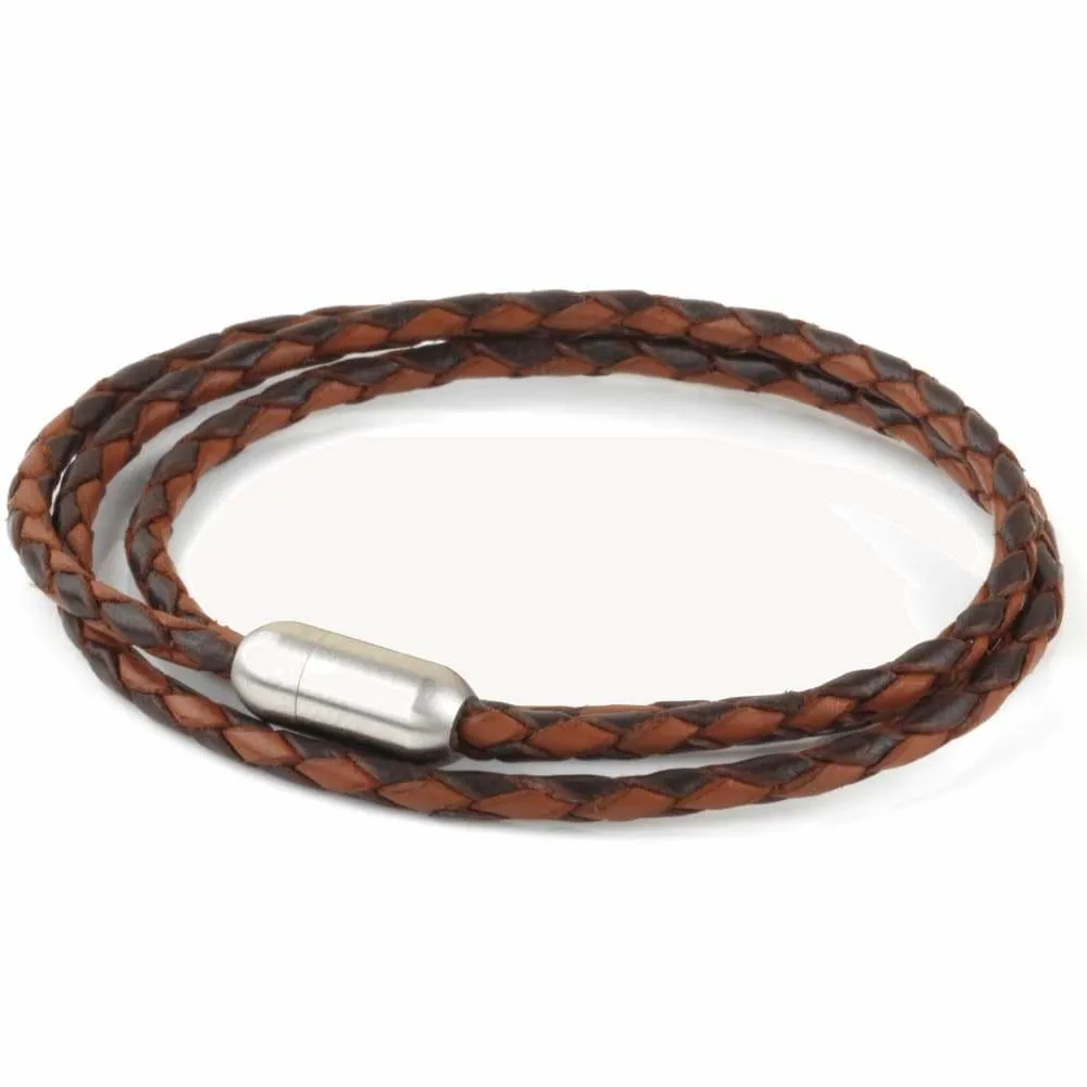 Leather Triple Wrap