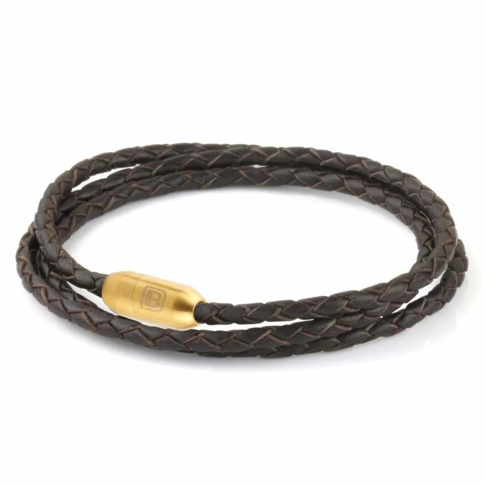 Leather Triple Wrap
