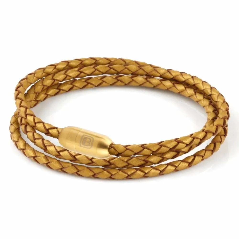 Leather Triple Wrap