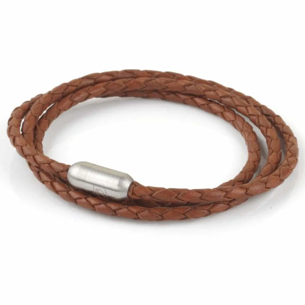 Leather Triple Wrap
