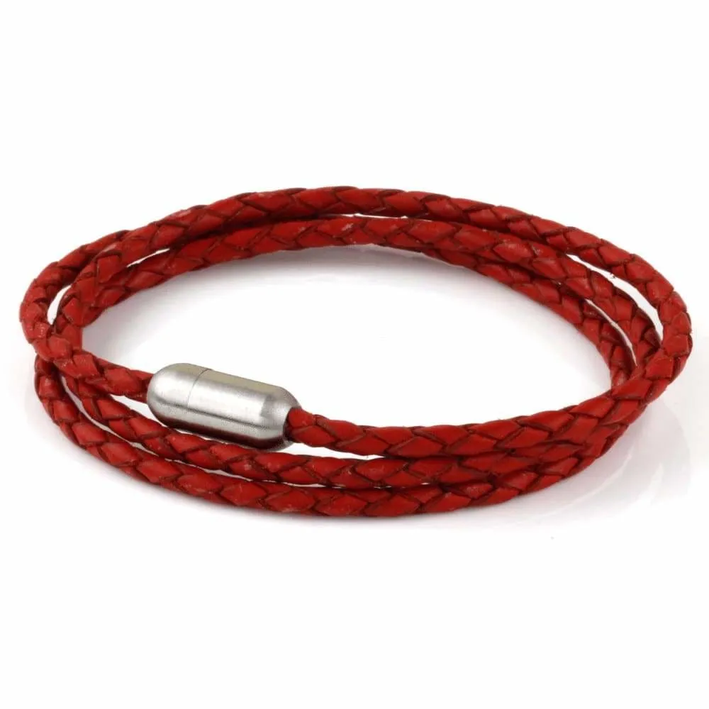Leather Triple Wrap