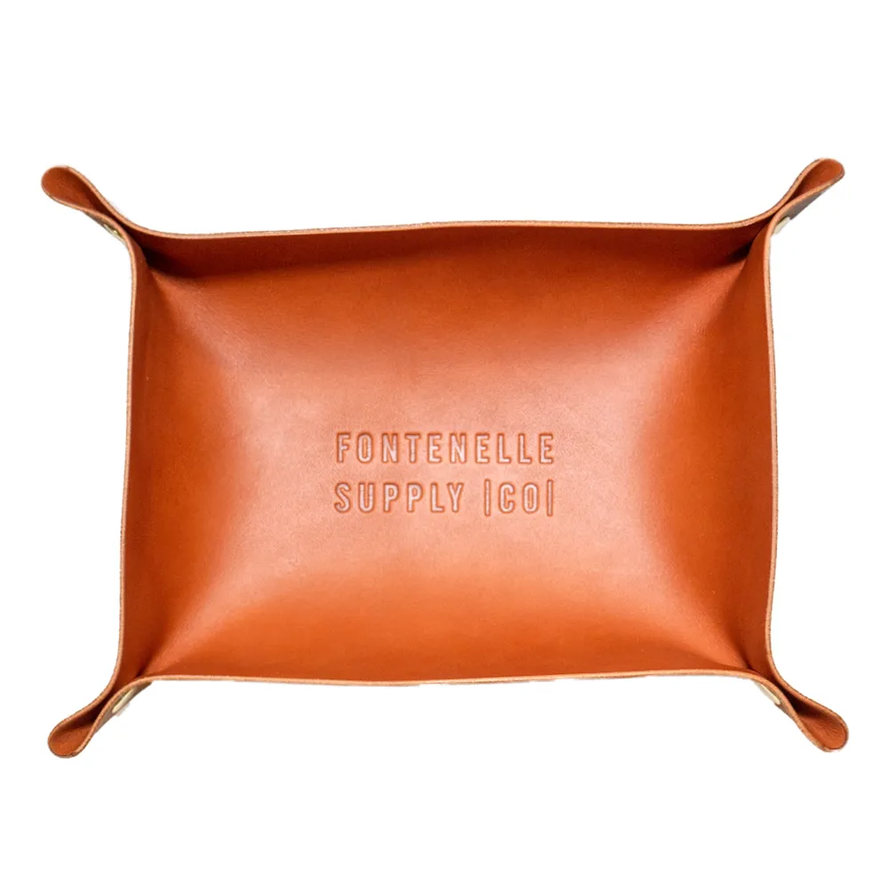 Leather Valet Tray