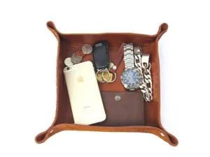 Leather Valet Tray