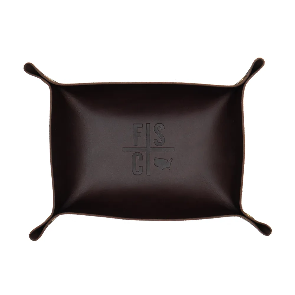 Leather Valet Tray