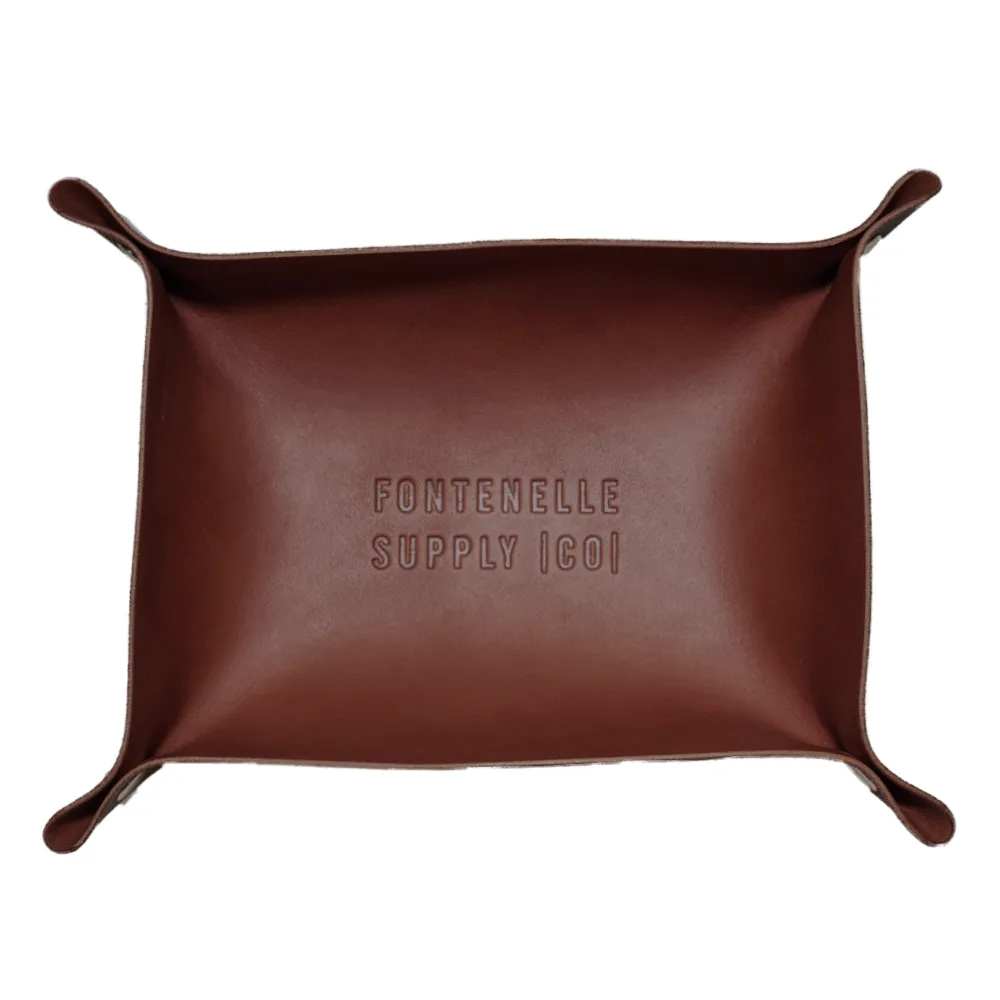 Leather Valet Tray