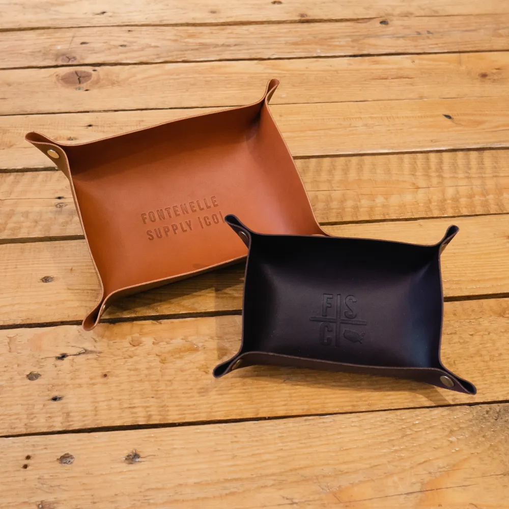 Leather Valet Tray